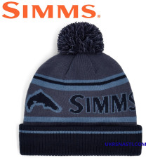 Шапка Simms Tip-Up Pom Beanie Huckleberry